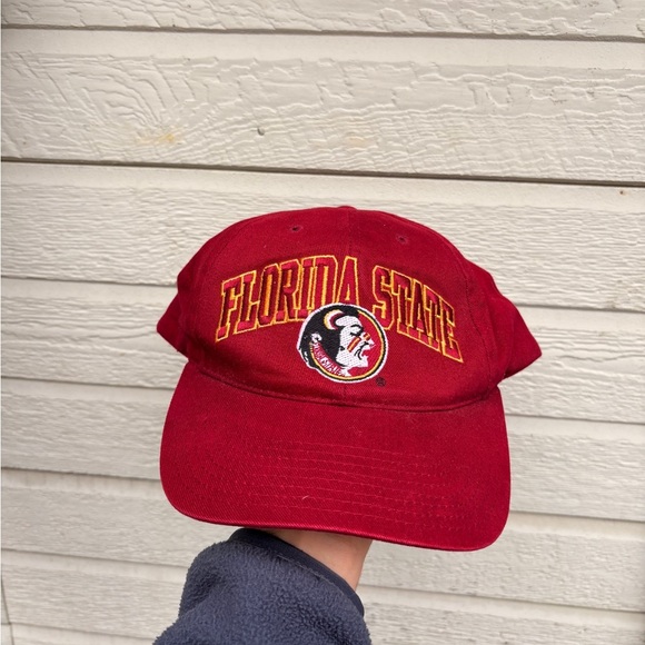 Vintage American Needle Florida State Seminoles NCAA strapback hat red - Picture 2 of 10